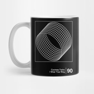 Cocteau Twins - Minimalist Graphic Fan Art Design Mug